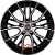 ARCASTING Felge GLADIO Black Glossy Polished 20 Zoll