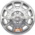 ARCEO WHEELS Felge LT-01 Silver Diamond 16 Zoll