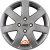 AUTEC Felge ARCTIC Brillantsilber 15 Zoll