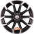 CHEETAH WHEELS Felge CV.04 Schwarz Matt Teilpoliert 18 Zoll
