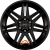 DIRT A.T. Felge D62 Flat Black 17 Zoll