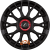 Damina Performance Felge DM10 Black Red Ring 18 Zoll