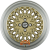 GTP WHEELS Felge GTP 041 Gold Felgenbett Poliert 17 Zoll