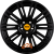 MAM Felge MAM A4 Black Painted (BP) 16 Zoll