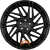 MEISTERWERK WHEELS Felge MW01 Matt Black (MB) 18 Zoll