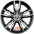 MOMO Felge FAST Black Matt Polished 16 Zoll