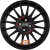 OZ Felge SUPERTURISMO GT Matt Black + Red Lettering 16 Zoll