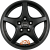 RIAL Felge U1 Racing Schwarz 15 Zoll