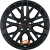 SECRET WHEELS Felge SW4 Black Matt 17 Zoll
