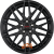 SECRET WHEELS Felge SW5 Black Matt 17 Zoll